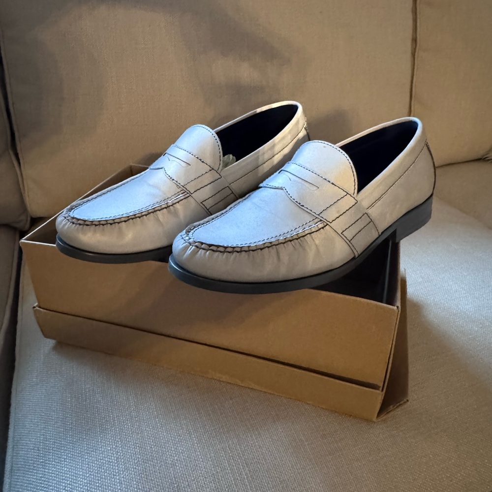 Cole Haan Men's Silver Reflective Loafers